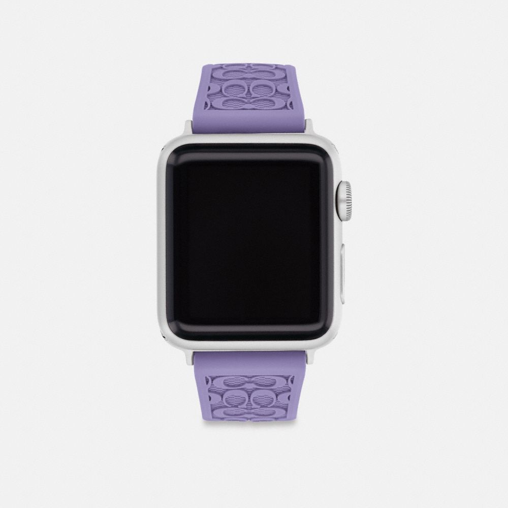 Coach Apple Watch® Strap, 38 Mm And 40 Mm Moradas | COH866271