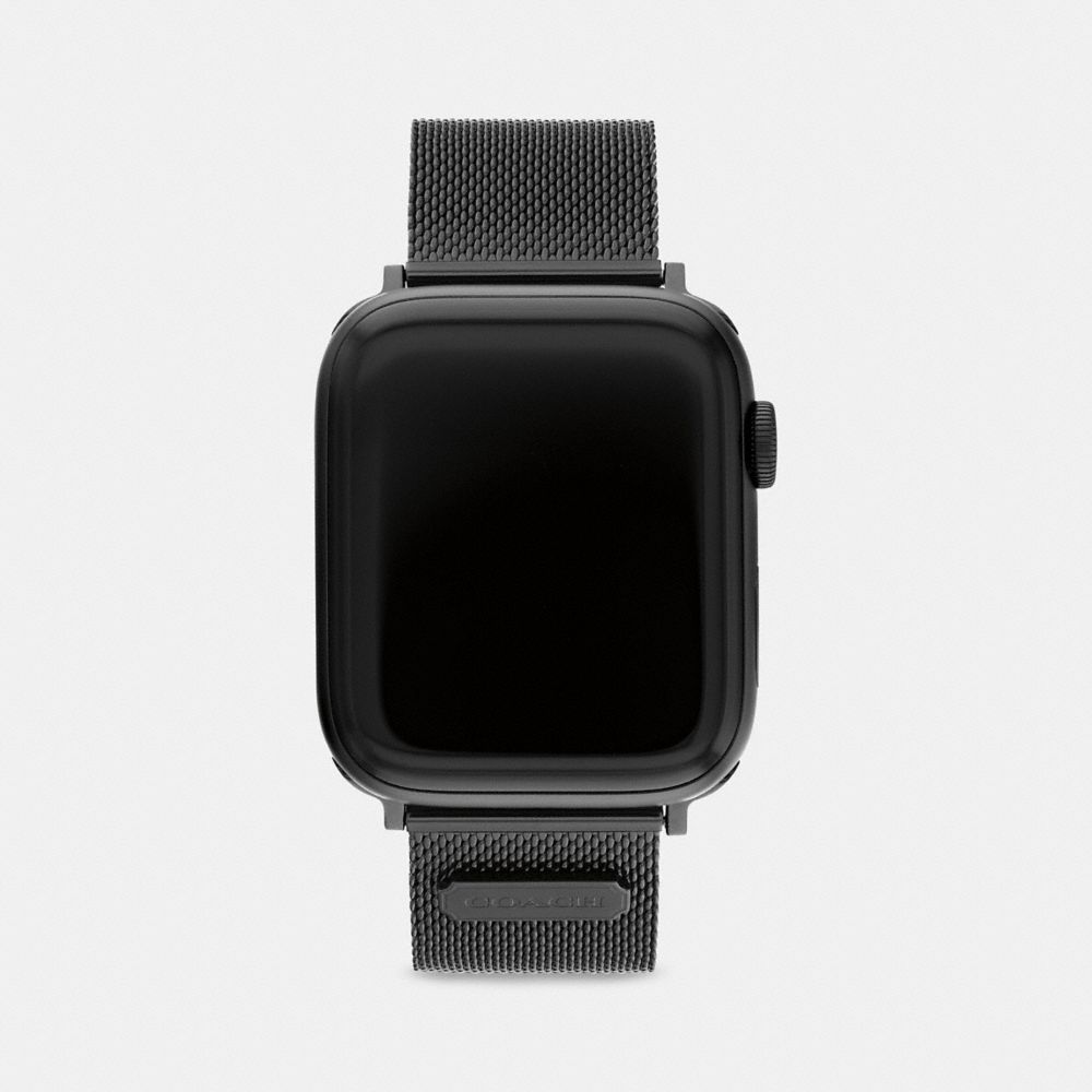 Coach Apple Watch® Strap, 42 Mm And 44 Mm Negras | COH866272