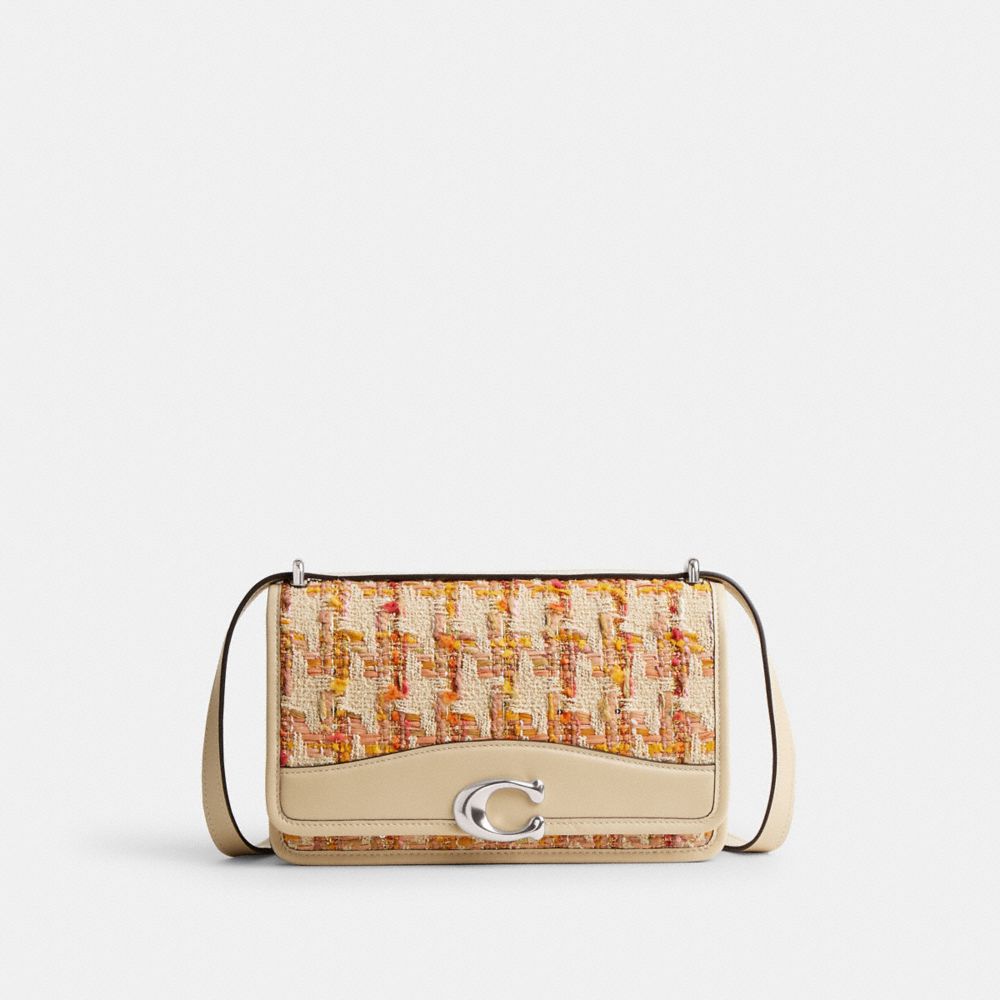 Coach Bandit Shoulder Bag In Tweed Plateadas Multicolor | COH864891