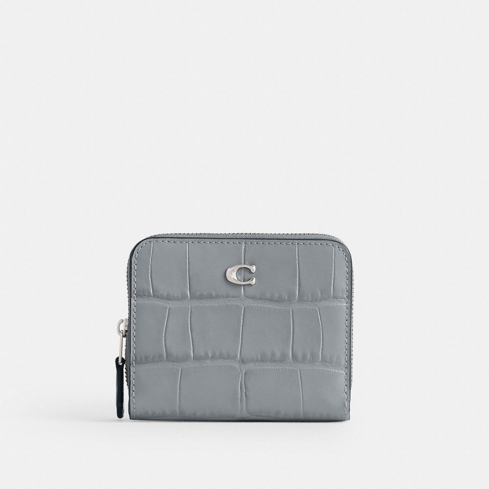 Coach Billfold Wallet Plateadas Gris Azules | COH865572