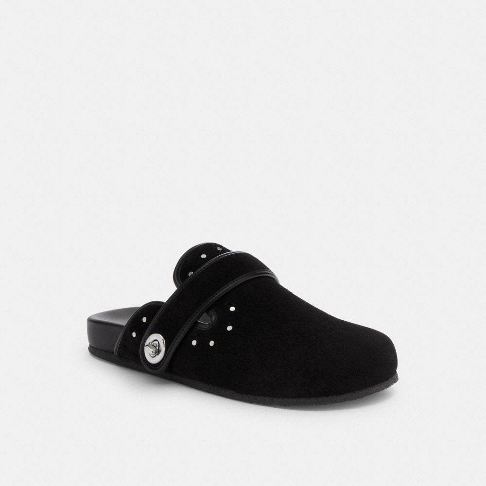 Coach Blake Clog With Rivets Negras | COH865808