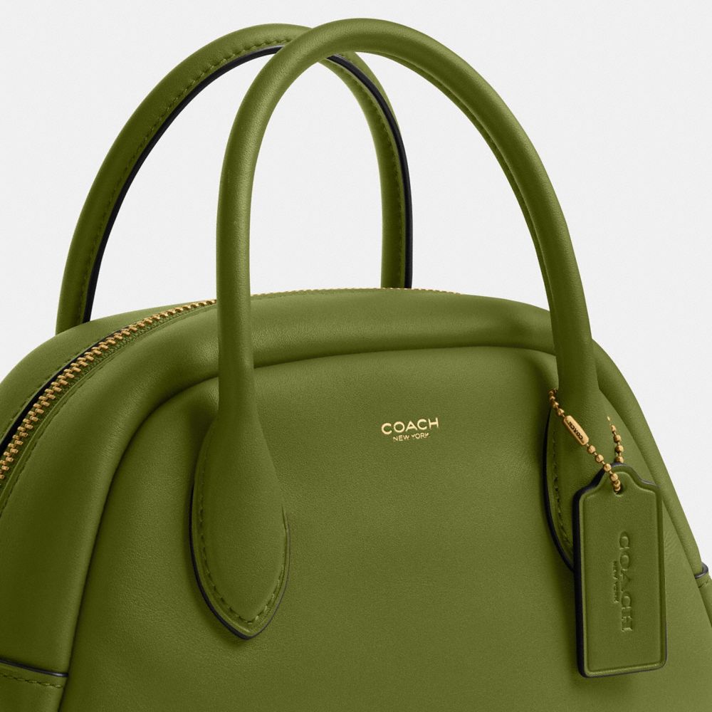 Coach Borough Bowling Bag Verde Claro | COH865121