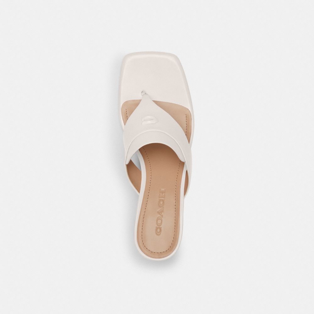 Coach Bree Sandal Blancas | COH865853