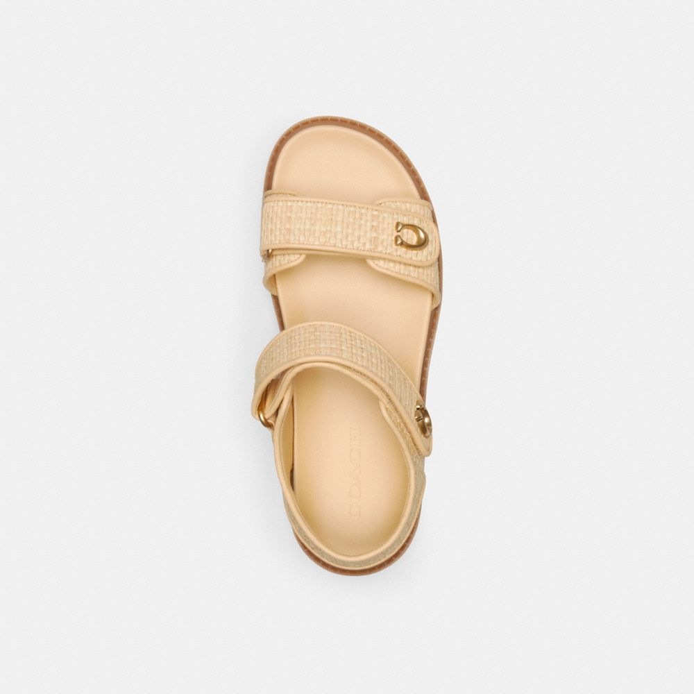 Coach Brynn Sandal Beige | COH865897