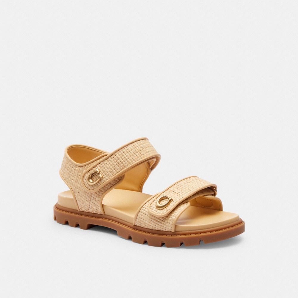 Coach Brynn Sandal Beige | COH865897