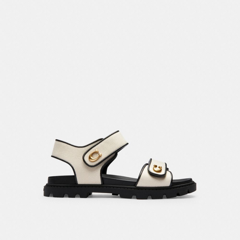 Coach Brynn Sandal Negras | COH865899