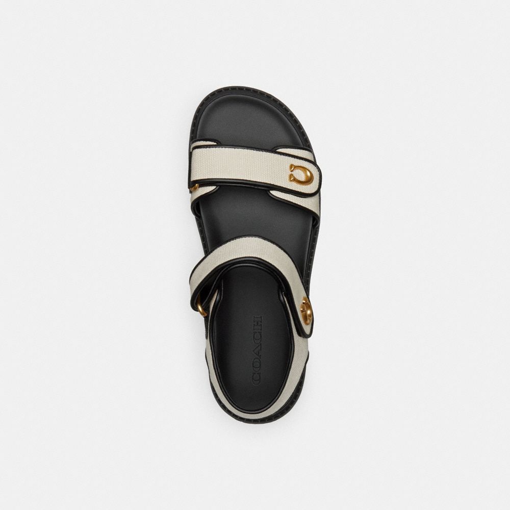 Coach Brynn Sandal Negras | COH865899