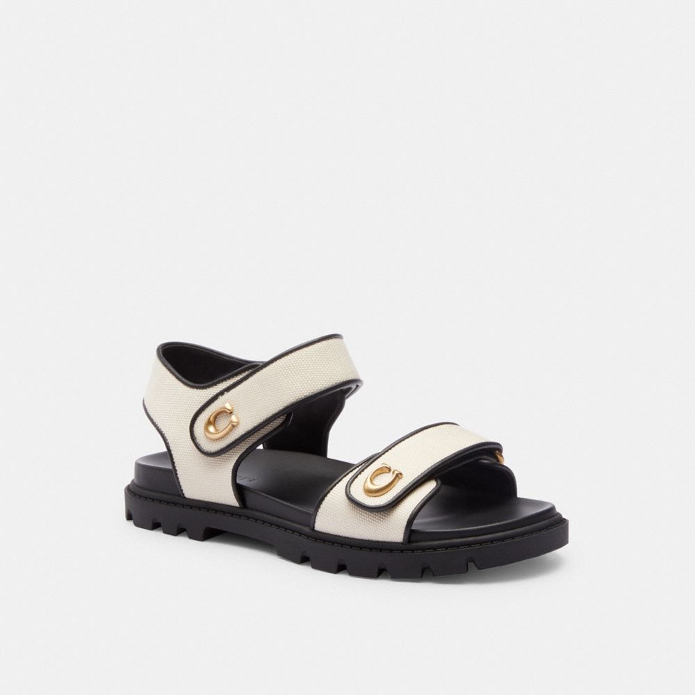 Coach Brynn Sandal Negras | COH865899