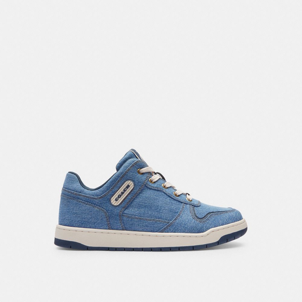 Coach C201 Low Top Sneaker Indigo Azules | COH865843