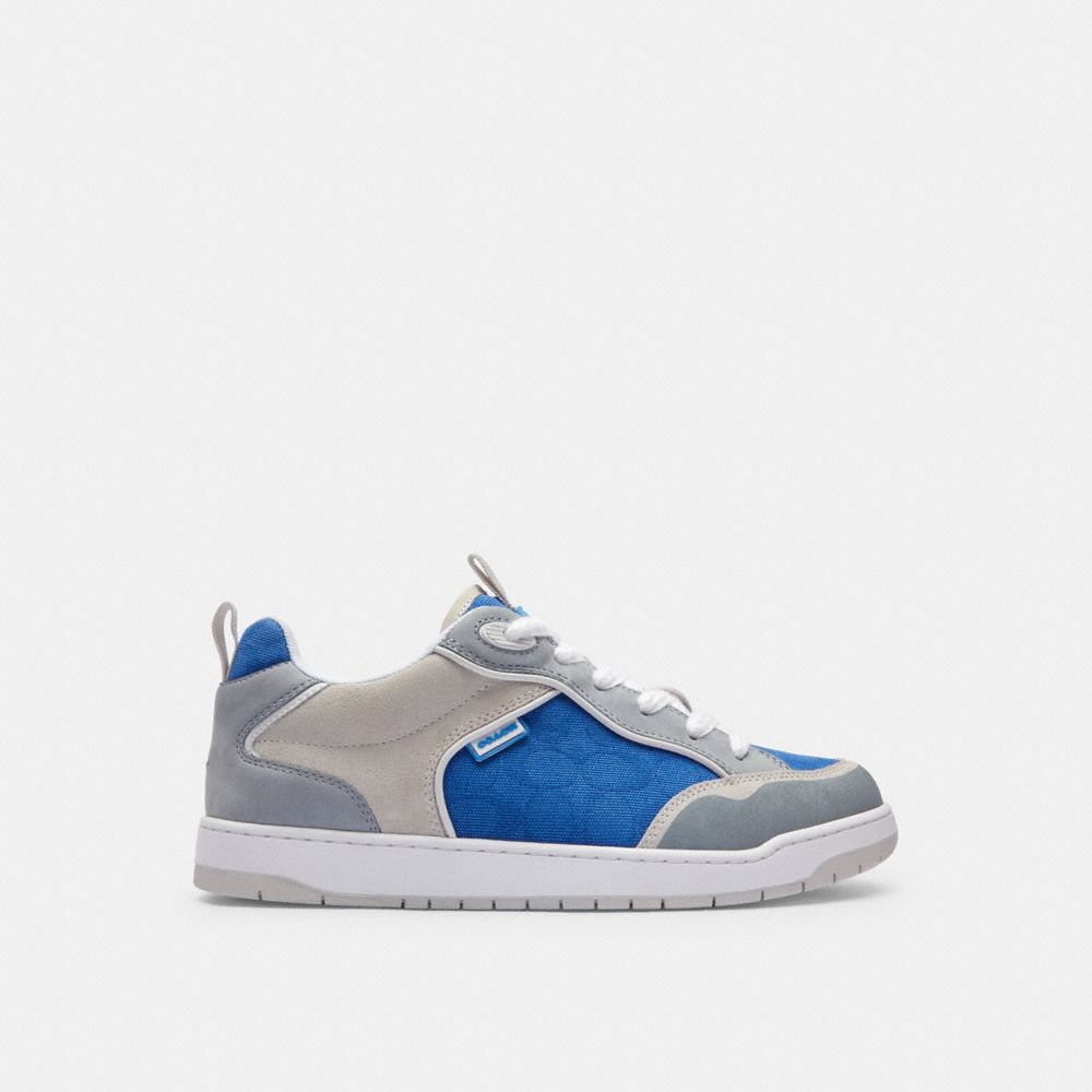 Coach C203 Sneaker In Signature Canvas Azules | COH866802