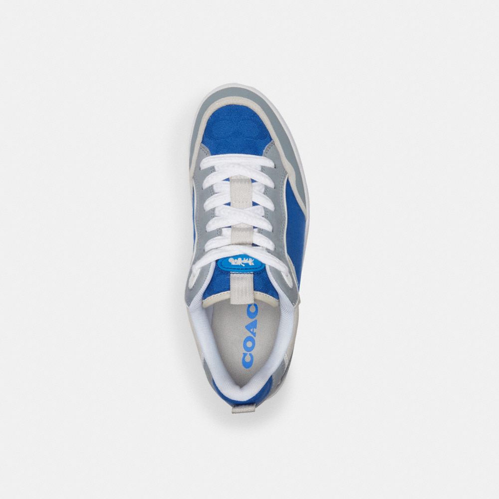 Coach C203 Sneaker In Signature Canvas Azules | COH866802