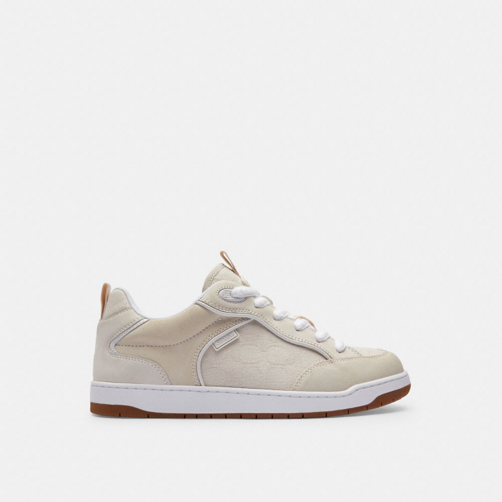 Coach C203 Sneaker In Signature Canvas Blancas | COH866785