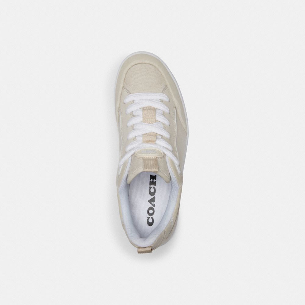 Coach C203 Sneaker In Signature Canvas Blancas | COH866785