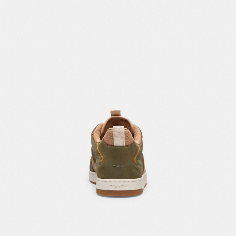 Coach C203 Sneaker In Signature Canvas Verde | COH866779