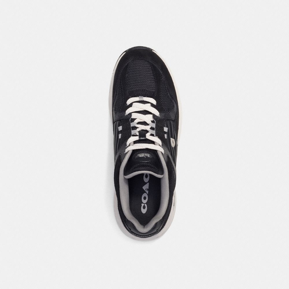 Coach C301 Sneaker With Signature Canvas Gris Negras | COH866781