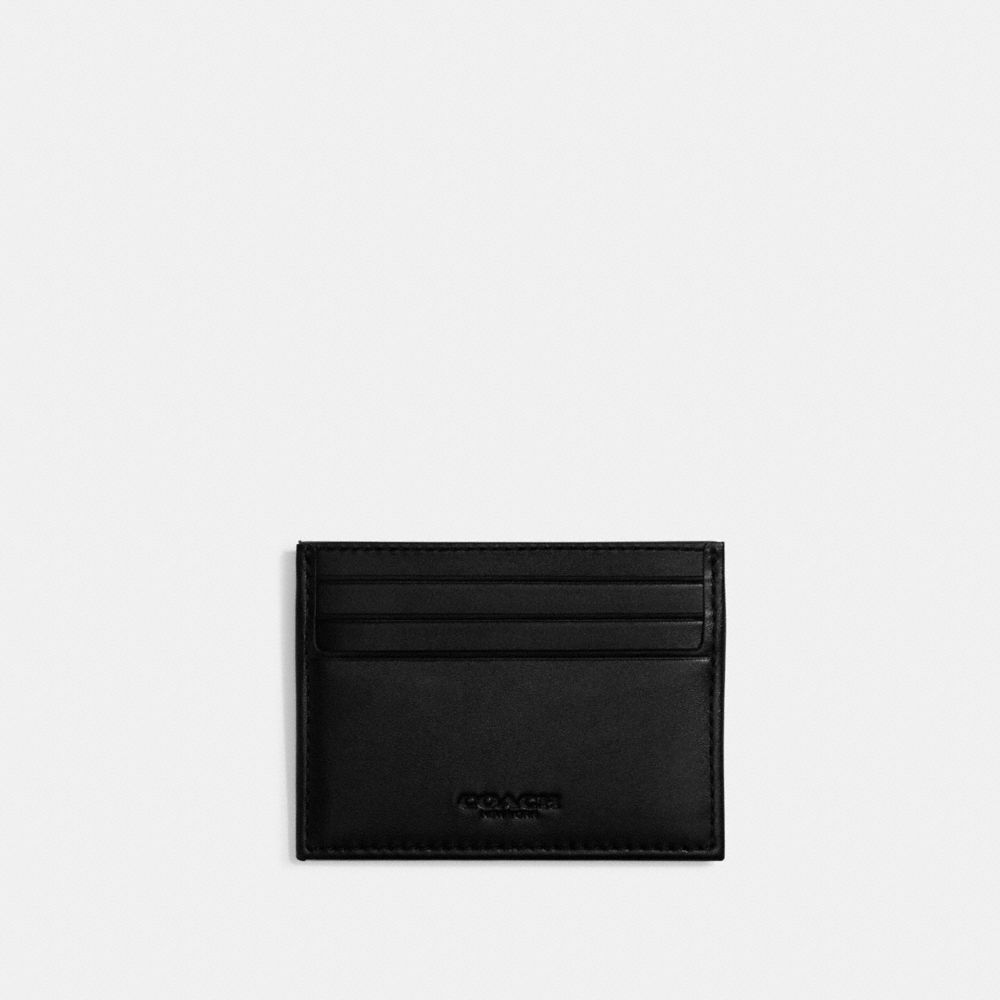 Coach Card Case In Signature Jacquard Gris Negras | COH866763