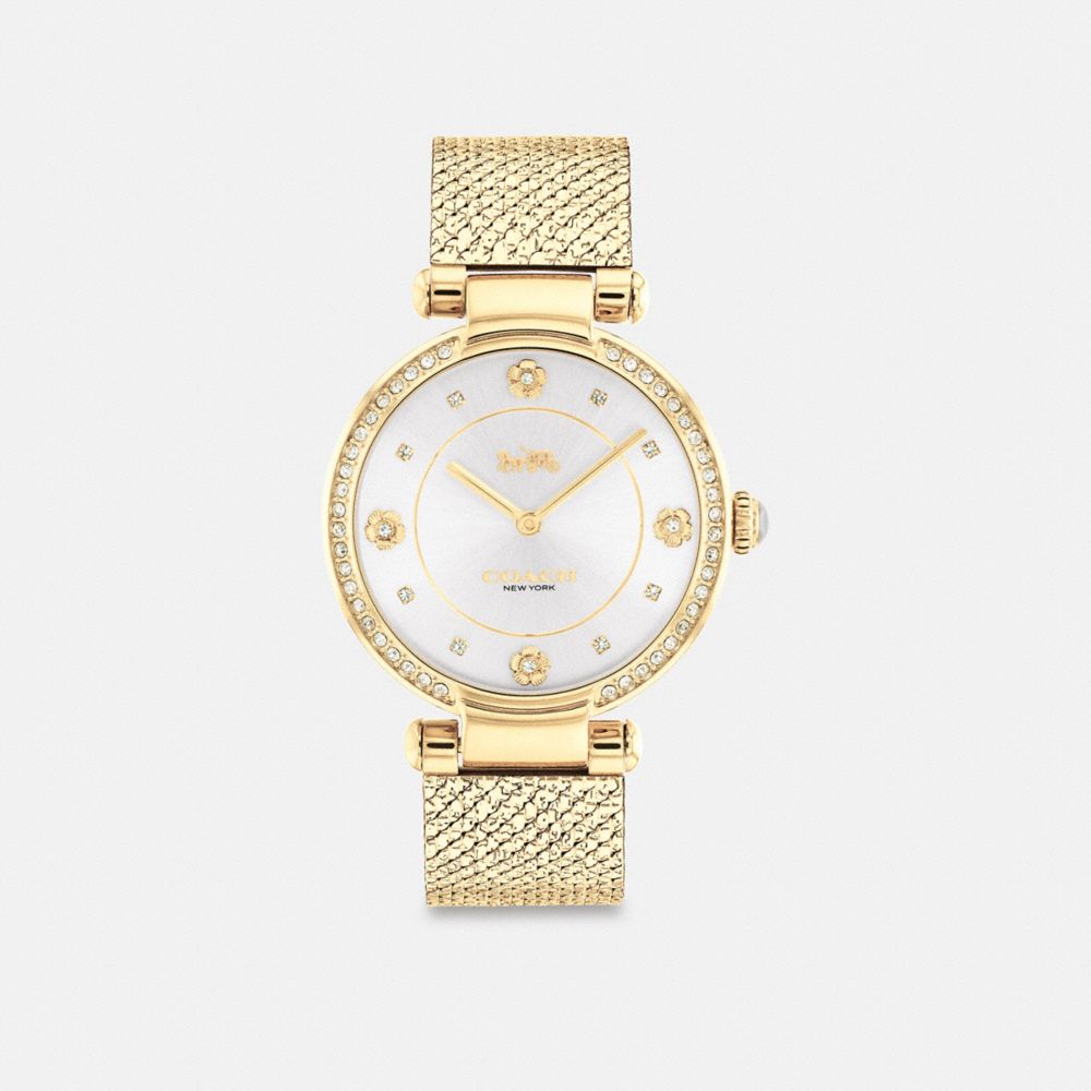 Coach Cary Watch, 34 Mm Doradas | COH866248