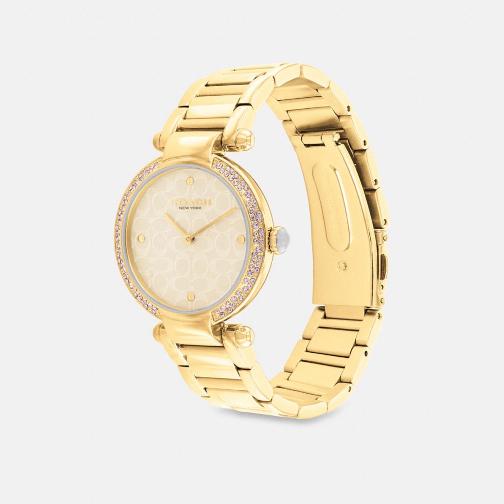 Coach Cary Watch, 34 Mm Doradas | COH866280