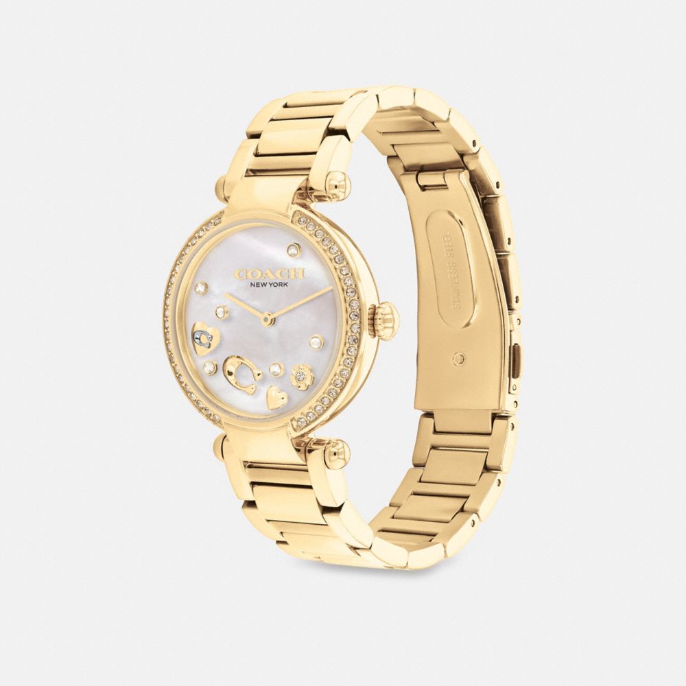 Coach Cary Watch, 34 Mm Doradas | COH866282