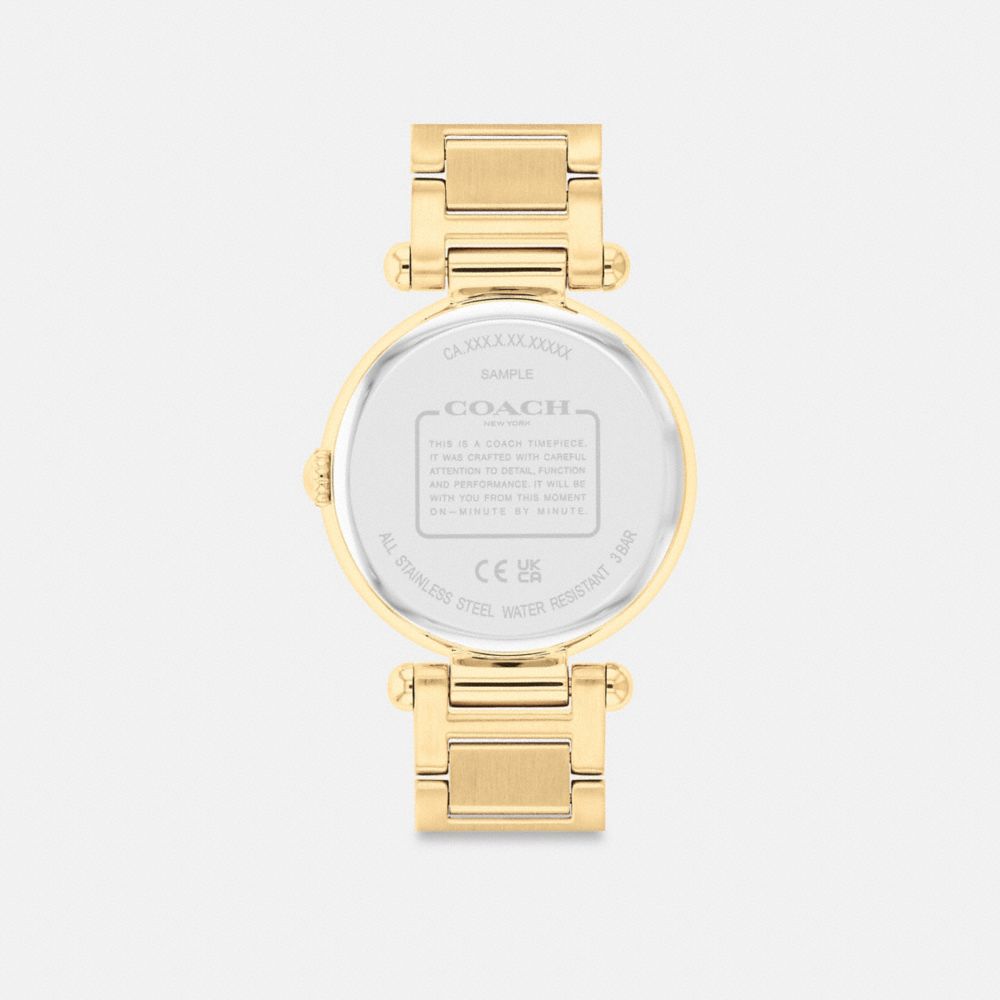 Coach Cary Watch, 34 Mm Doradas | COH866282