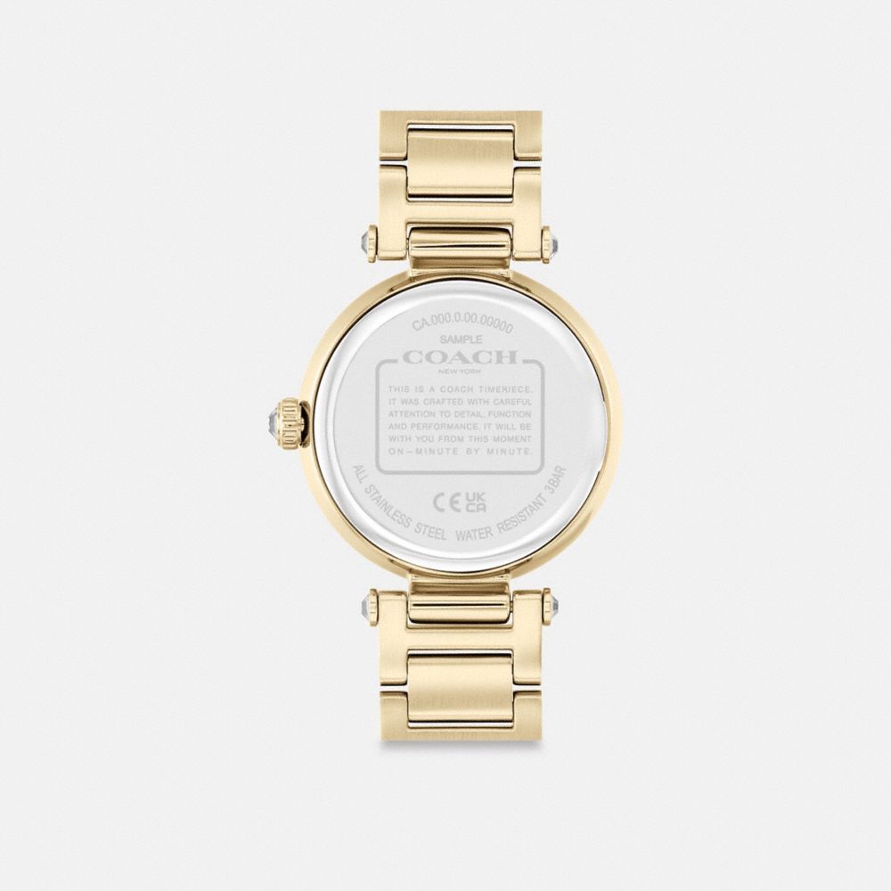 Coach Cary Watch, 34 Mm Doradas | COH866283