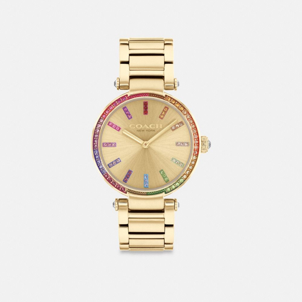 Coach Cary Watch, 34 Mm Doradas | COH866283