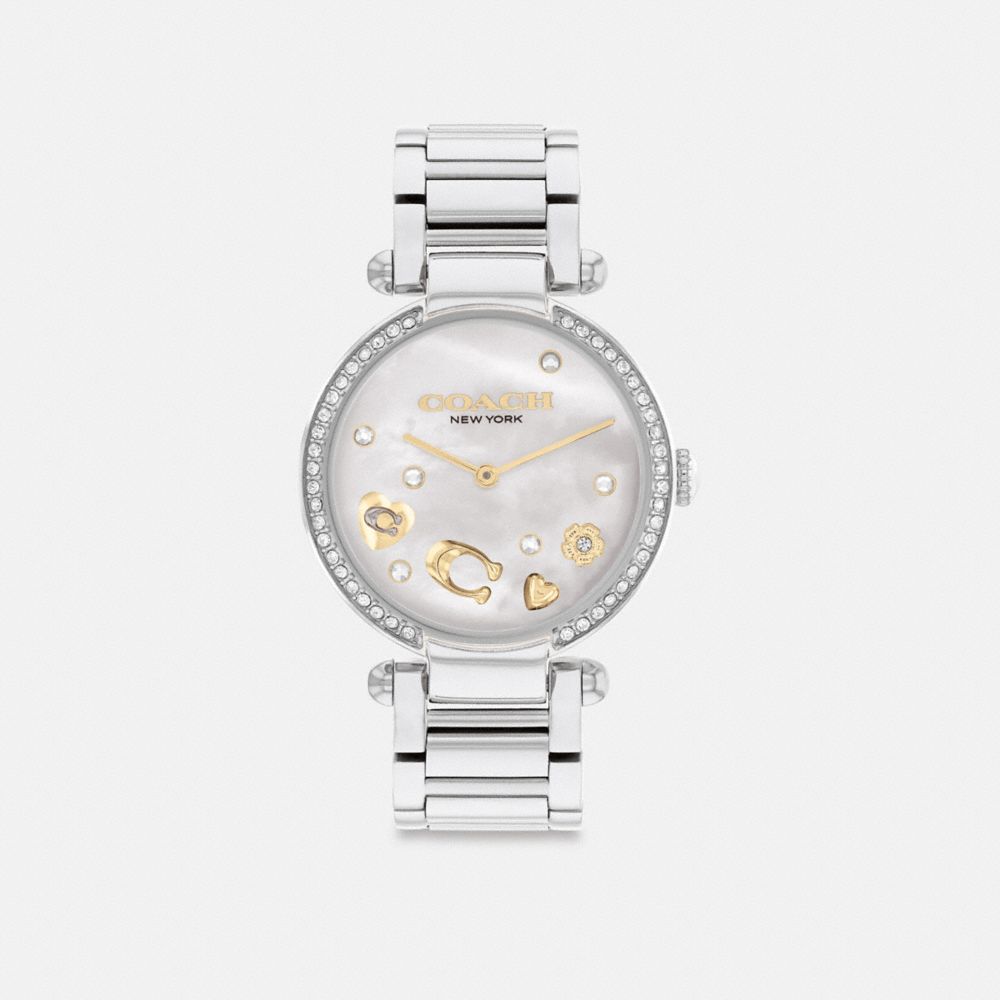 Coach Cary Watch, 34 Mm Gris | COH866281