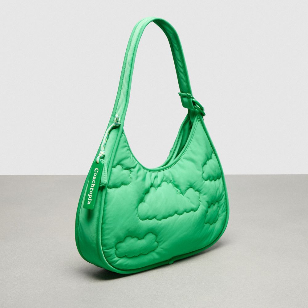 Coach Coachtopia Loop Ergo Bag With Cloud Quilting Verde | COH865114