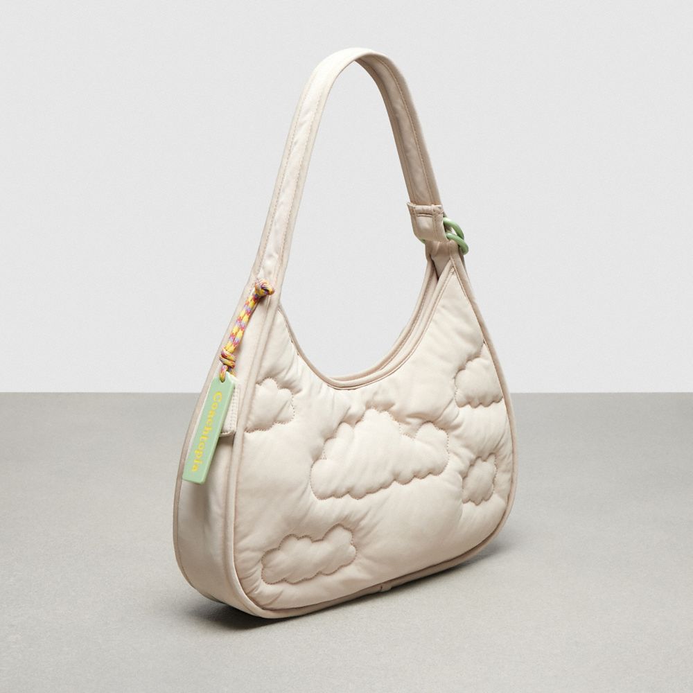 Coach Coachtopia Loop Ergo Bag With Cloud Quilting Beige | COH865147