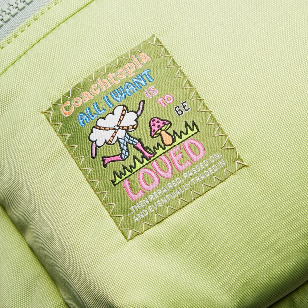 Coach Coachtopia Loop Mini Backpack Verde Claro | COH866498