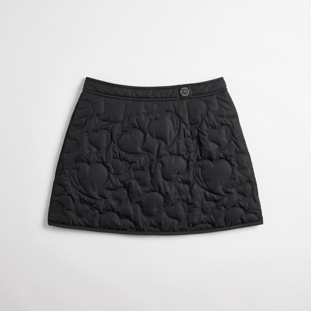 Coach Coachtopia Loop Quilted Heart Mini Skirt Negras | COH866024