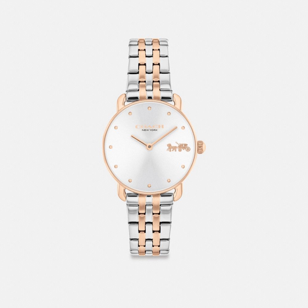 Coach Elliot Watch, 28 Mm Doradas Plateadas | COH866305