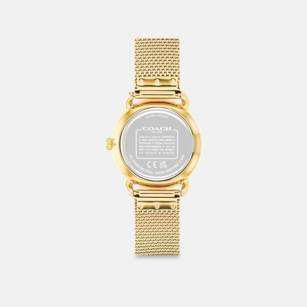 Coach Elliot Watch, 28 Mm Doradas | COH866303