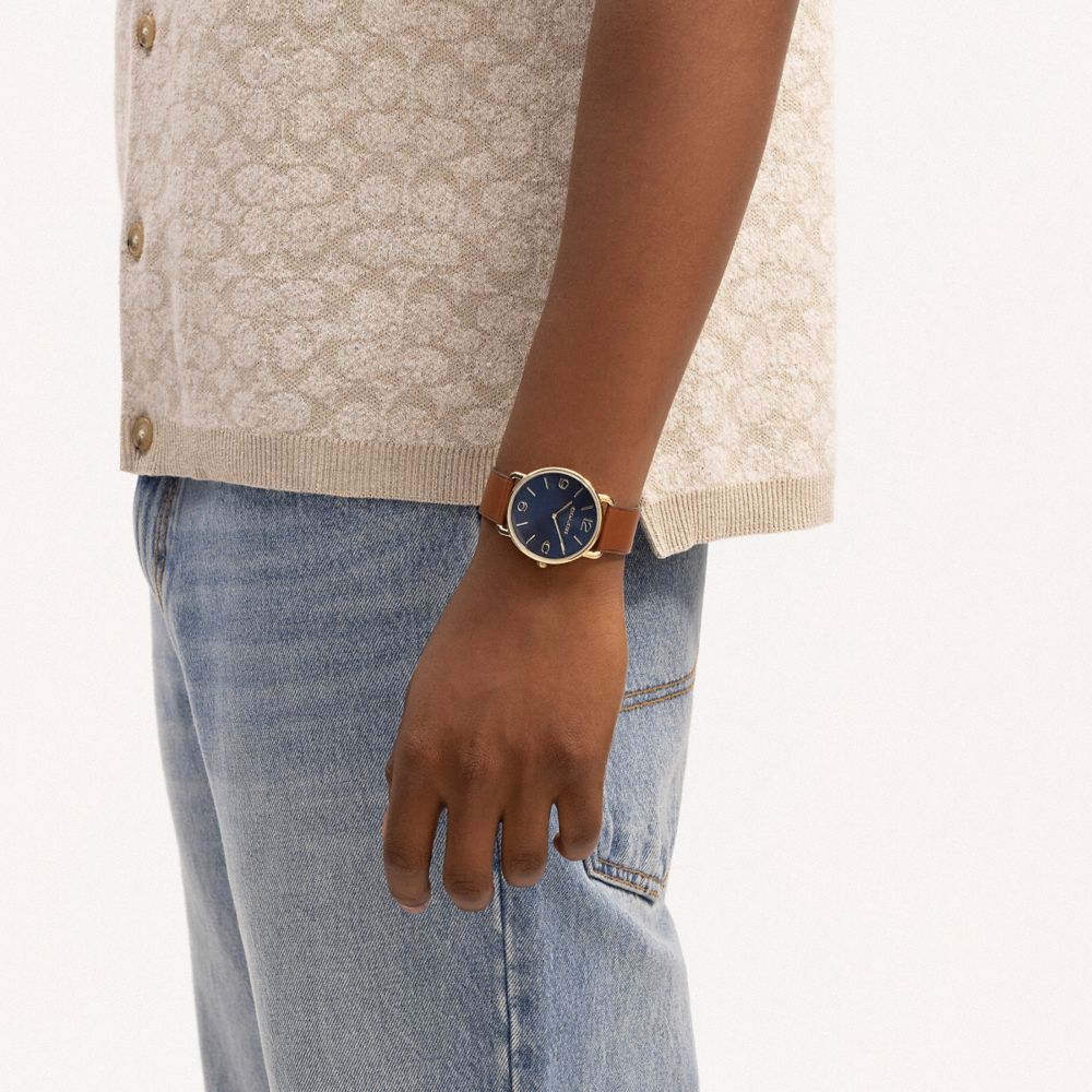 Coach Elliot Watch, 41 Mm Azul Marino | COH866975