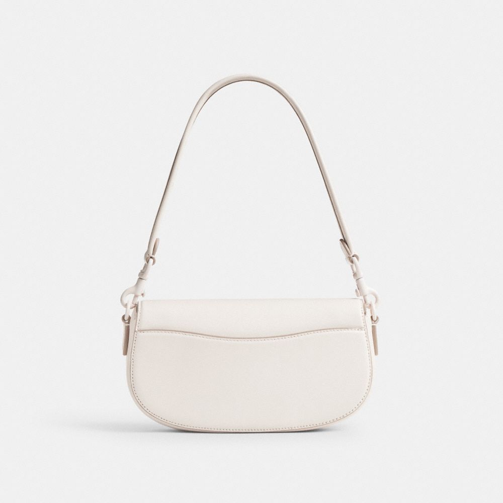 Coach Emmy Saddle Bag 23 Plateadas | COH864819