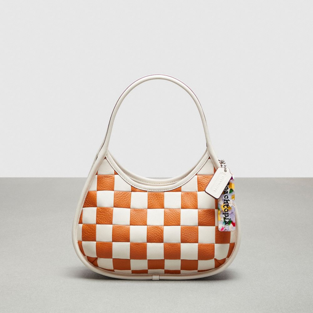 Coach Ergo Bag In Checkerboard Patchwork Upcrafted Leather Naranjas | COH864904