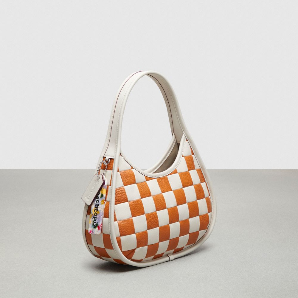 Coach Ergo Bag In Checkerboard Patchwork Upcrafted Leather Naranjas | COH864904