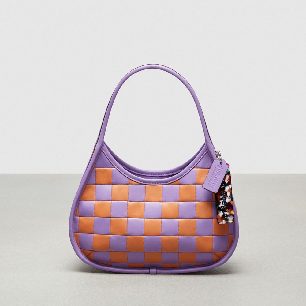 Coach Ergo Bag In Checkerboard Patchwork Upcrafted Leather Naranjas | COH864958