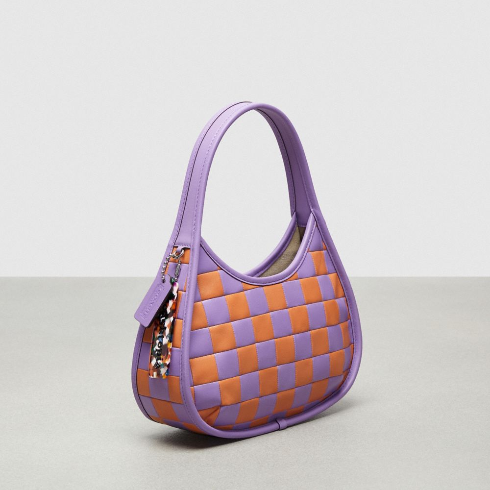 Coach Ergo Bag In Checkerboard Patchwork Upcrafted Leather Naranjas | COH864958