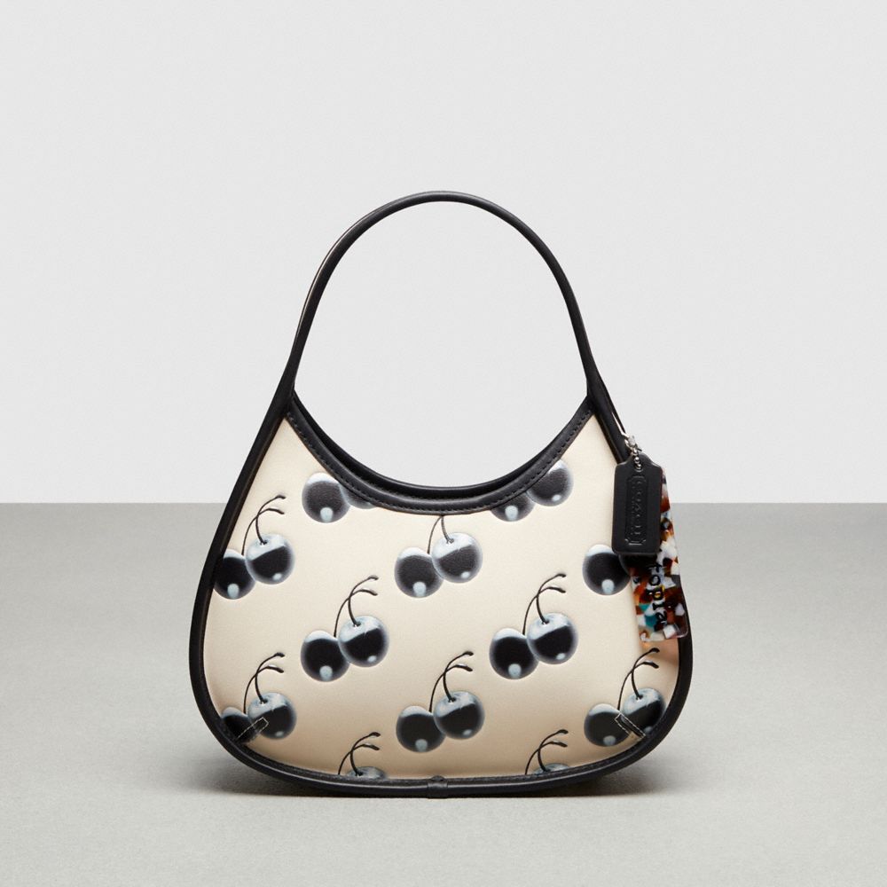 Coach Ergo Bag In Coachtopia Leather With Cherry Print Negras Multicolor | COH864974