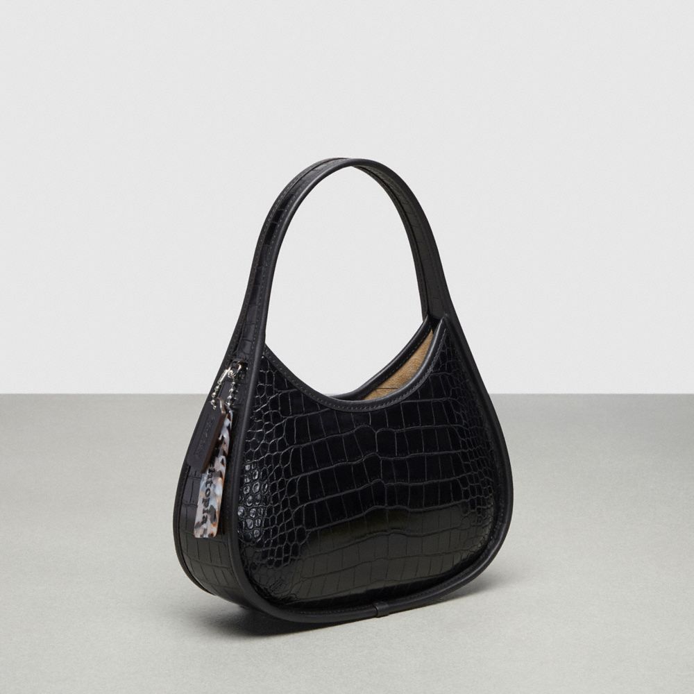 Coach Ergo Bag In Croc Embossed Coachtopia Leather Negras | COH864972