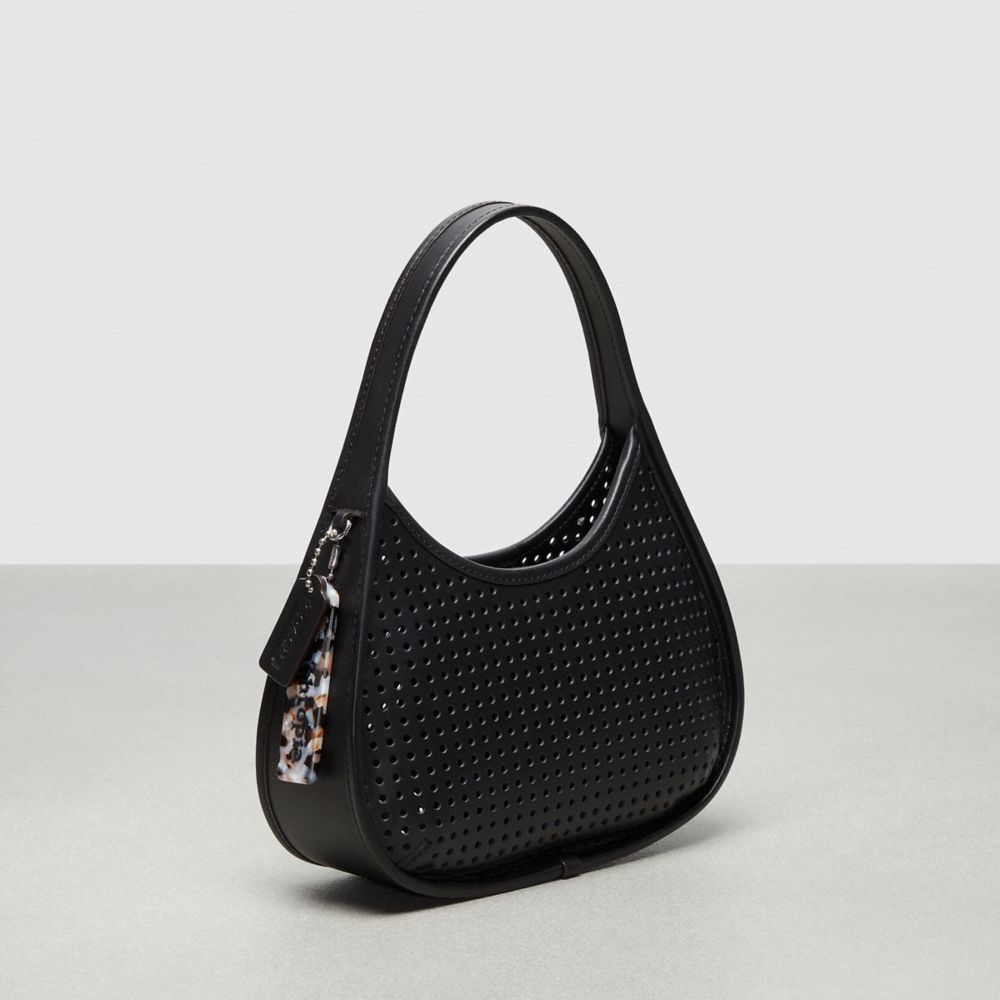 Coach Ergo Bag In Perforated Upcrafted Leather With Cherry Pins Negras | COH864938