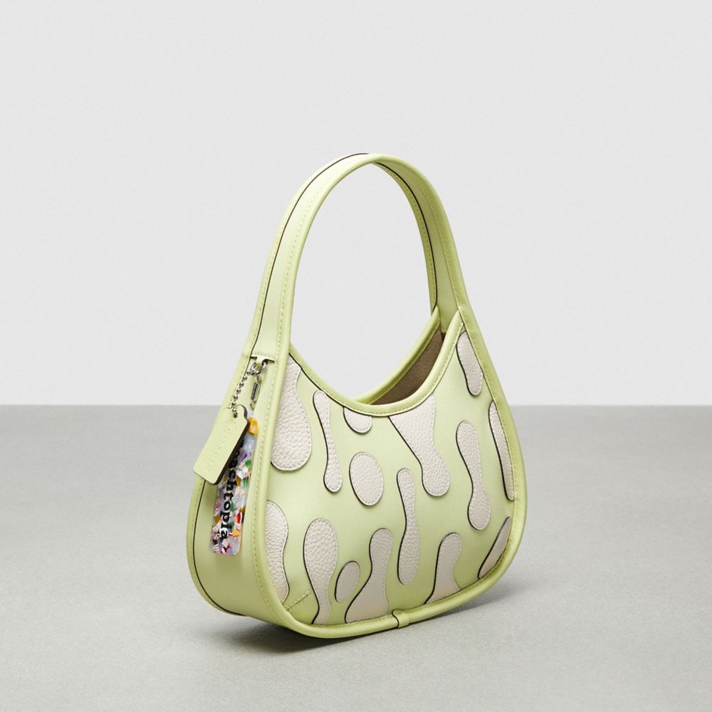 Coach Ergo Bag With Lava Appliqué In Upcrafted Leather Verde Claro Multicolor | COH864936