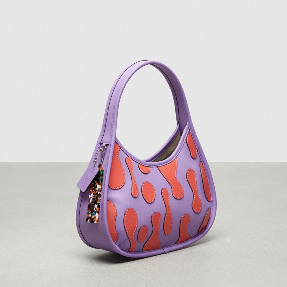 Coach Ergo Bag With Lava Appliqué In Upcrafted Leather Purple/Red | COH864823