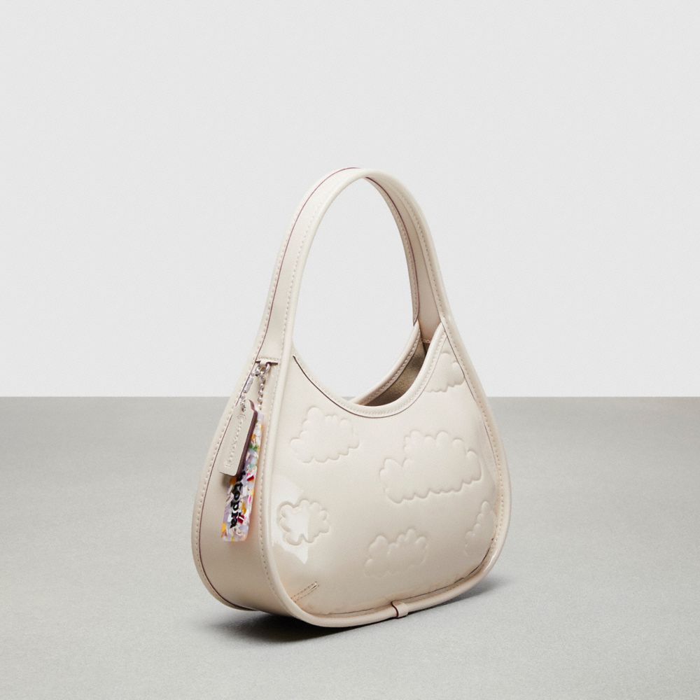 Coach Ergo In Crinkled Patent Coachtopia Leather: Embossed Cloud Print Beige | COH864911