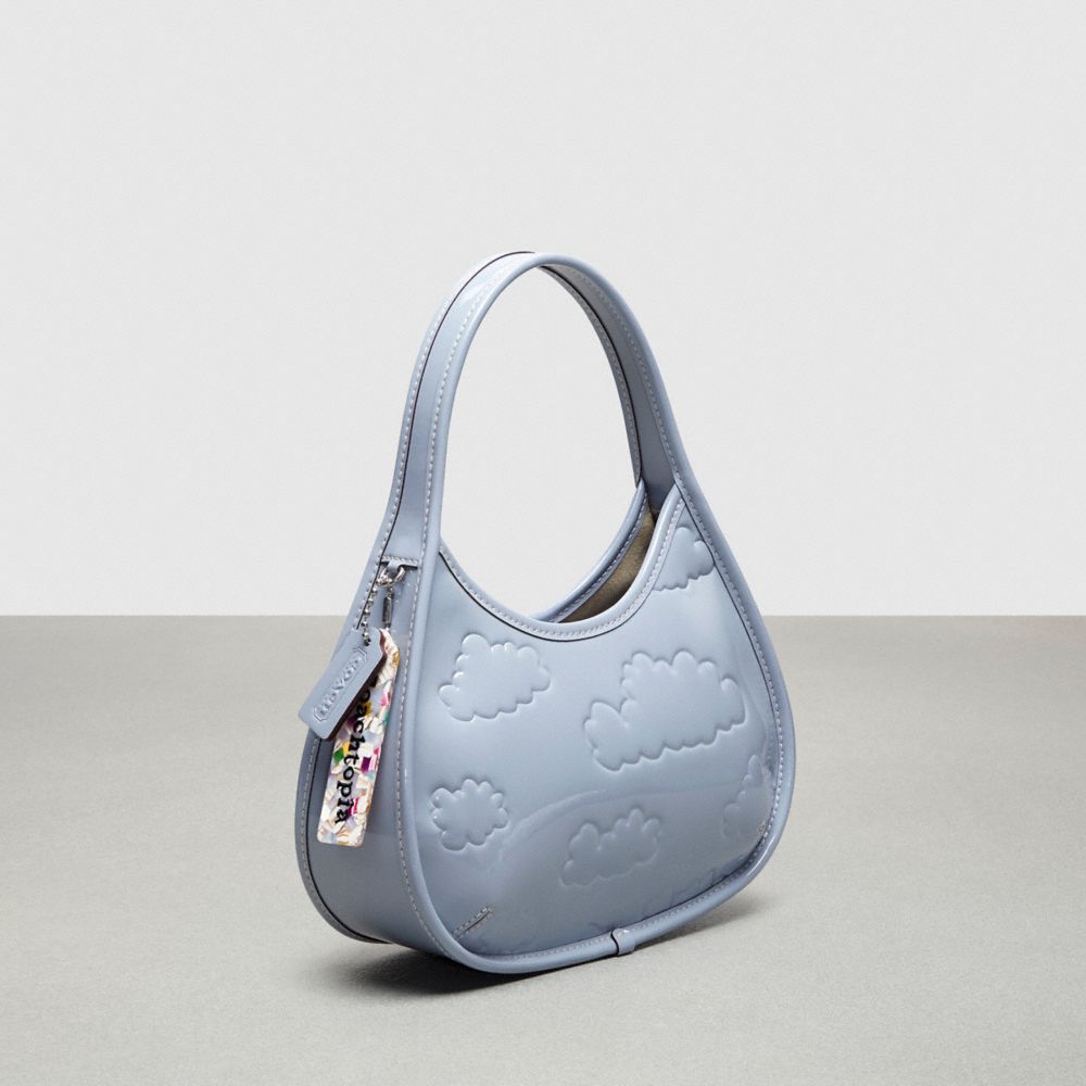 Coach Ergo In Crinkled Patent Coachtopia Leather: Embossed Cloud Print Azules | COH864814