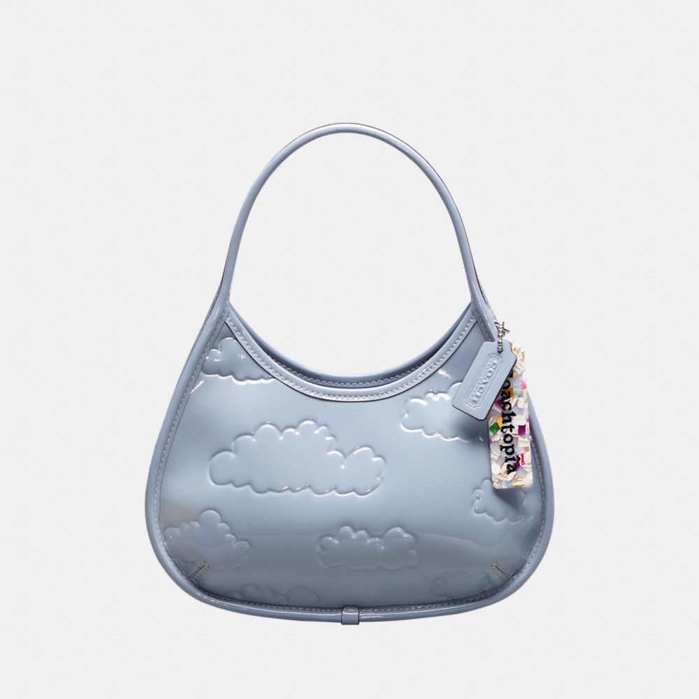 Coach Ergo In Crinkled Patent Coachtopia Leather: Embossed Cloud Print Azules | COH864814