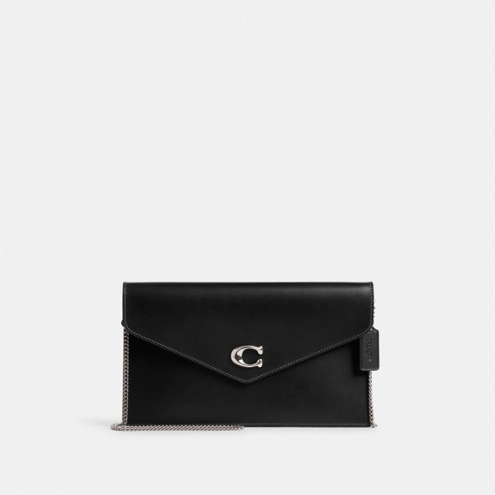 Coach Essential Clutch Plateadas Negras | COH865634