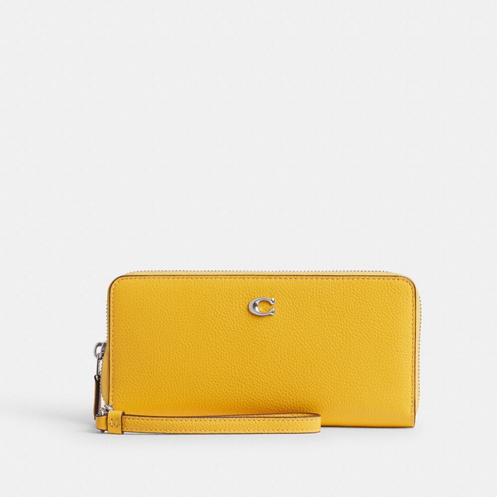 Coach Essential Continental Wallet Plateadas | COH865498