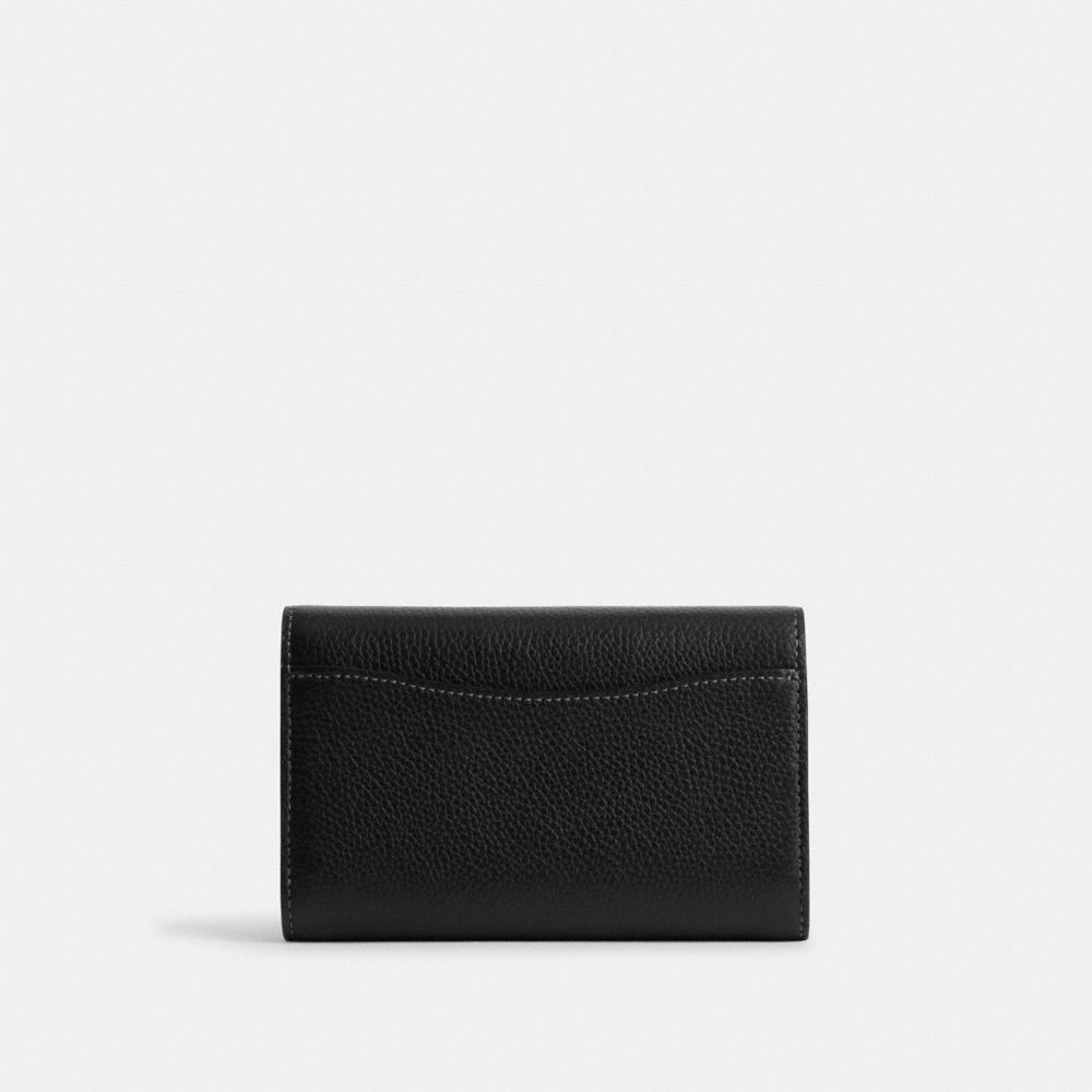 Coach Essential Medium Flap Wallet Negras | COH865507